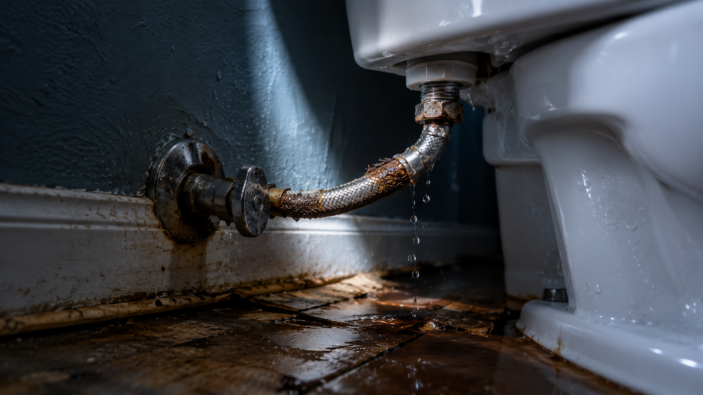 The Toilet Supply Line Failure Nobody Talks About - Until It Floods Your Home