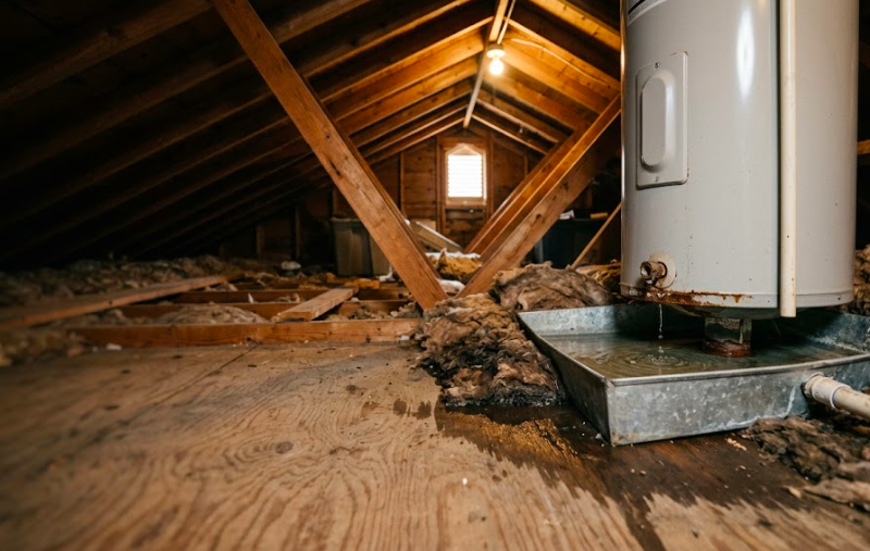 Water Heater in the Attic or Garage: Leak Risks and Drain Pan Requirements